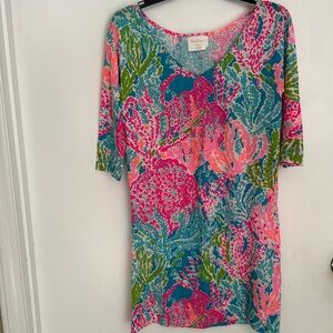 EUC Lilly Pulitzer dress size extra small multicolor